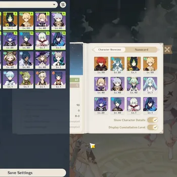 Genshin Impact Accounts Others Asia|AR 41|1 Limited (Vodyanitsa) + 2 Standard (Diluc,Mizuki,Tighnari)|Fresh Story|Male