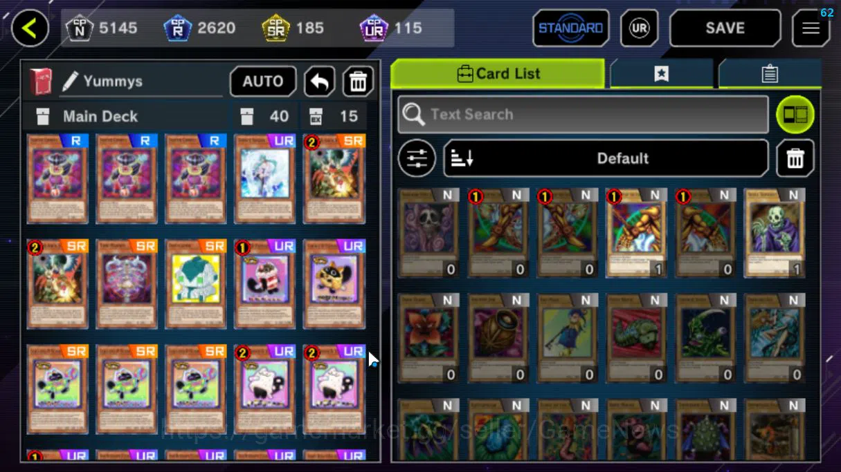 Yu-Gi-Oh! Master Duel Accounts Lv 18|20 Deck|VSK9,Burn,DracotailMaid,Yummys,Radia image 15