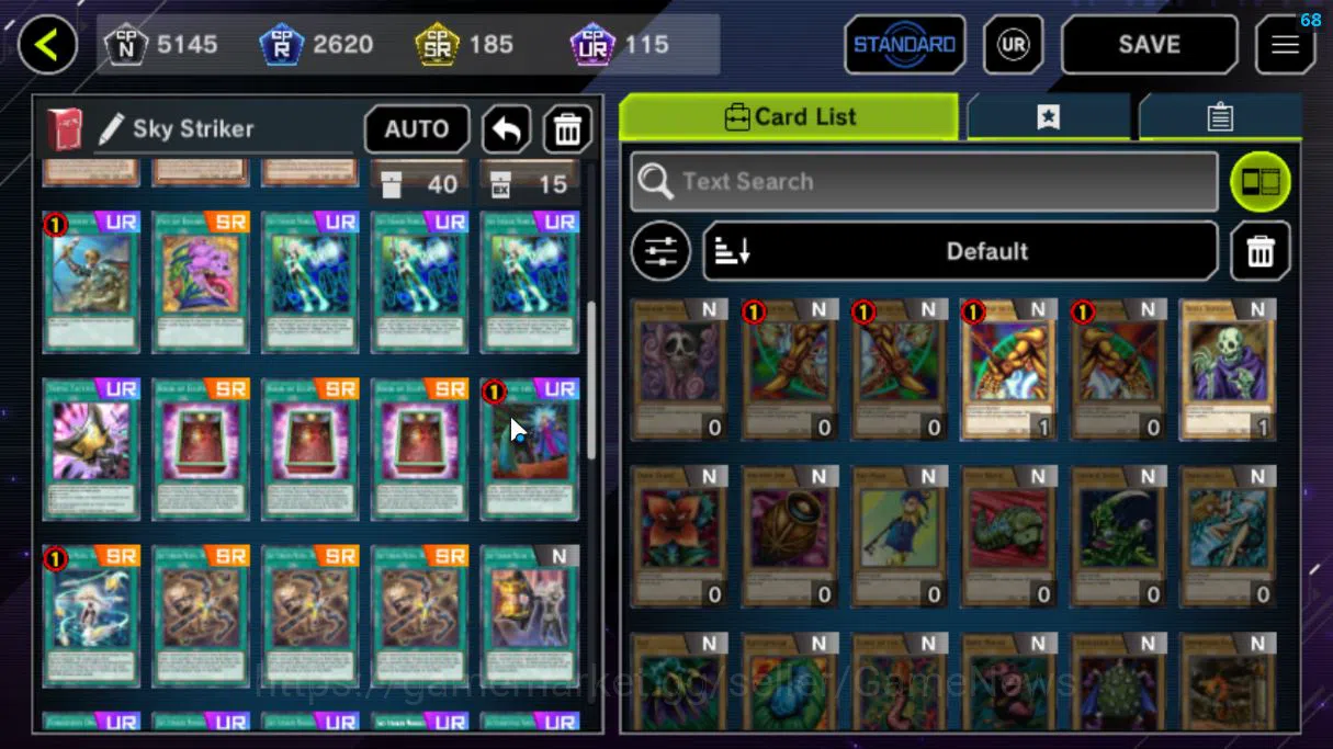 Yu-Gi-Oh! Master Duel Accounts Lv 18|20 Deck|VSK9,Burn,DracotailMaid,Yummys,Radia image 18