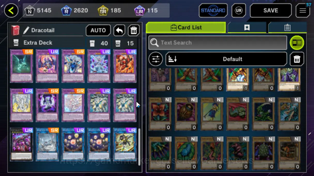 Yu-Gi-Oh! Master Duel Accounts Lv 18|20 Deck|VSK9,Burn,DracotailMaid,Yummys,Radia image 2
