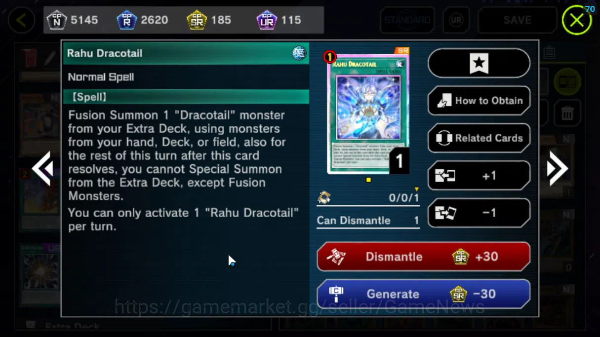 Yu-Gi-Oh! Master Duel Accounts Lv 18|20 Deck|VSK9,Burn,DracotailMaid,Yummys,Radia image 3
