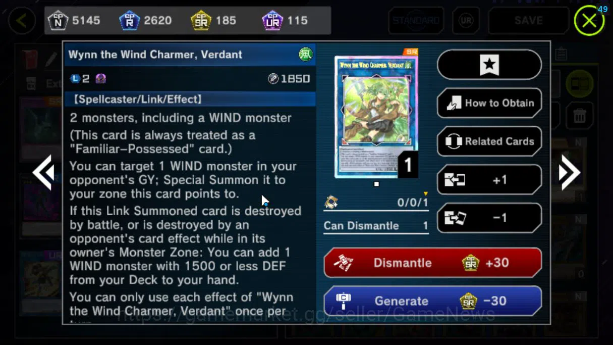 Yu-Gi-Oh! Master Duel Accounts Lv 18|20 Deck|VSK9,Burn,DracotailMaid,Yummys,Radia image 7