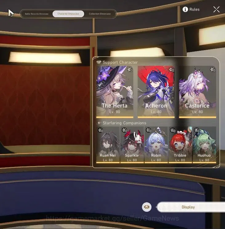 Honkai Star Rail Accounts Asia|TL 70|2,2K SJ+Selector B5|18 Limited|Casto+Si image 2