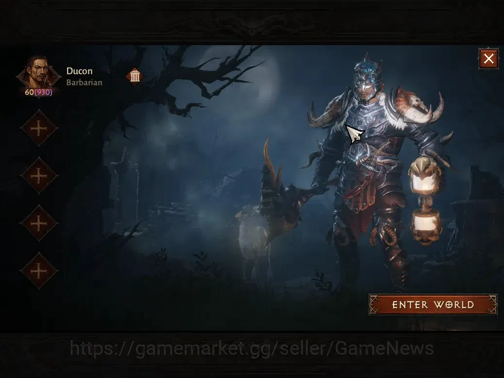 Diablo Immortal Accounts OCE - azmodan|CS ON|Lv 60(930)|CR 60,930|Barbarian image 1