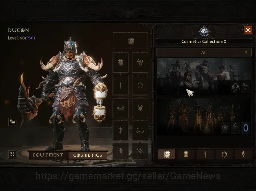 Diablo Immortal Accounts OCE - azmodan|CS ON|Lv 60(930)|CR 60,930|Barbarian image 10