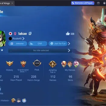 Honor of Kings Accounts Rare Skin Global |112H 95S| 3 Legend | Gm Gan&Mo | 1 AOT| 1 LOM | 15 Epic | 3 Event Exclusive | 1
