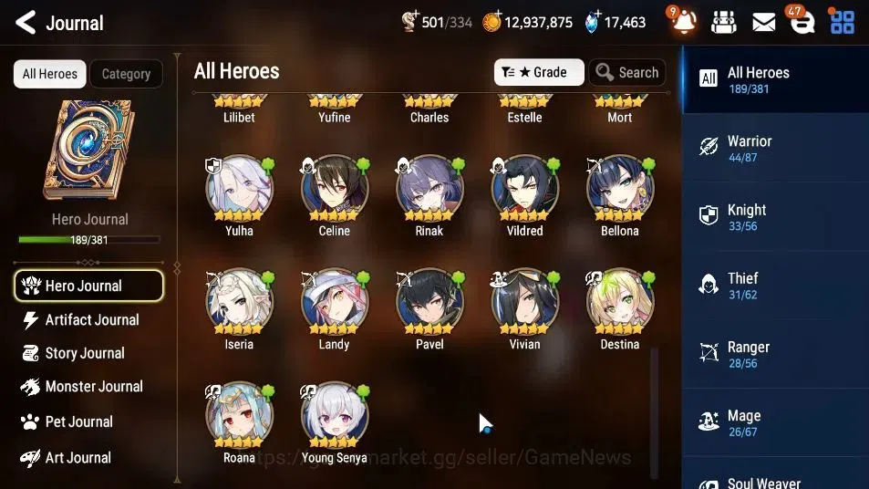 Epic Seven Accounts GLOBAL Unverif|New Era|21 ML(Rhianna&Luciela,Notos image 11