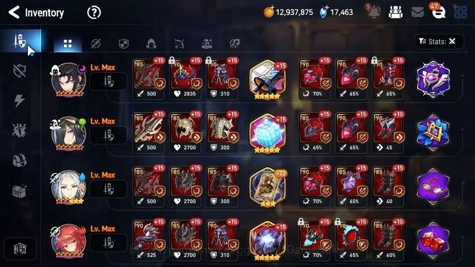 Epic Seven Accounts GLOBAL Unverif|New Era|21 ML(Rhianna&Luciela,Notos image 16