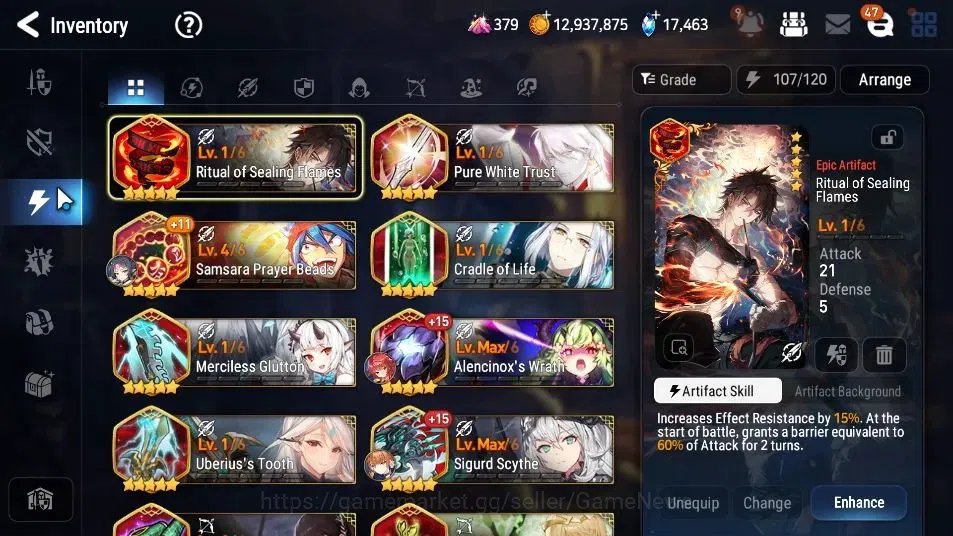Epic Seven Accounts GLOBAL Unverif|New Era|21 ML(Rhianna&Luciela,Notos image 18