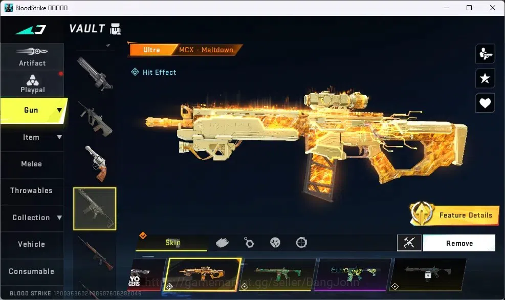 Blood Strike Accounts ASIA |ETERNAL: Uzi-Star Chaser|Collab Kraken Enzo| image 10