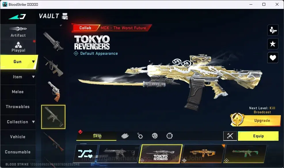 Blood Strike Accounts ASIA |ETERNAL: Uzi-Star Chaser|Collab Kraken Enzo| image 11
