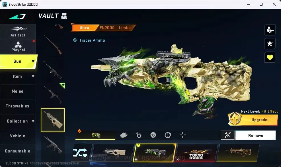 Blood Strike Accounts ASIA |ETERNAL: Uzi-Star Chaser|Collab Kraken Enzo| image 14