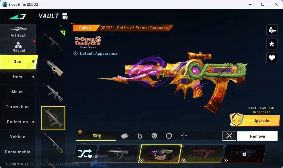 Blood Strike Accounts ASIA |ETERNAL: Uzi-Star Chaser|Collab Kraken Enzo| image 16