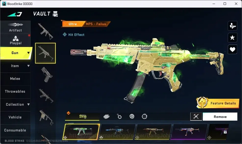 Blood Strike Accounts ASIA |ETERNAL: Uzi-Star Chaser|Collab Kraken Enzo| image 2