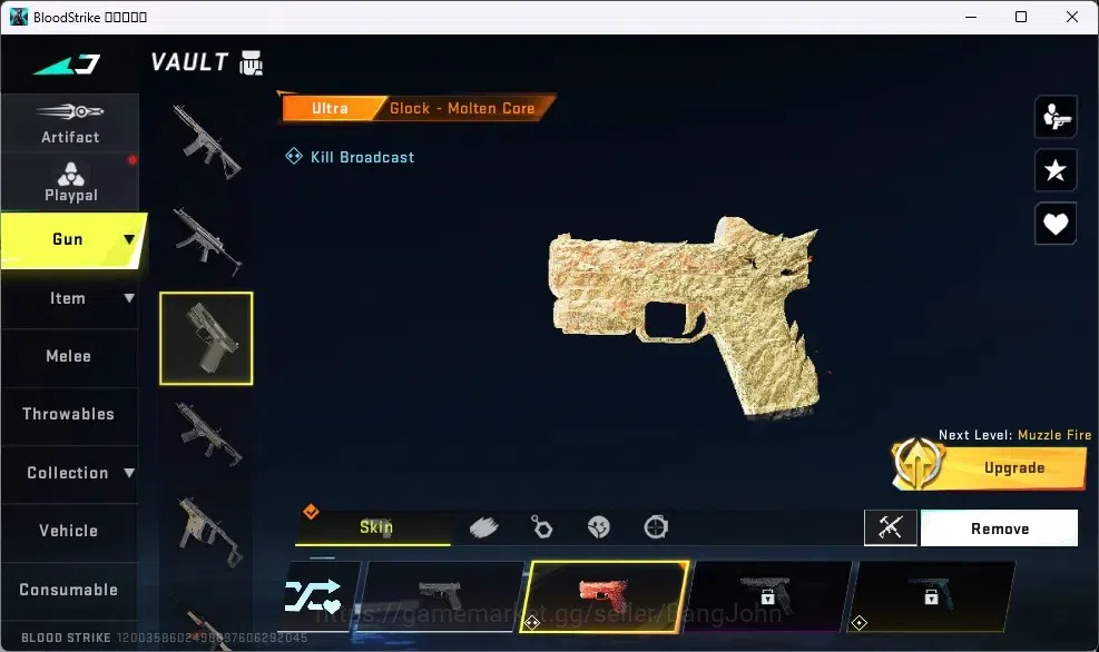 Blood Strike Accounts ASIA |ETERNAL: Uzi-Star Chaser|Collab Kraken Enzo| image 3