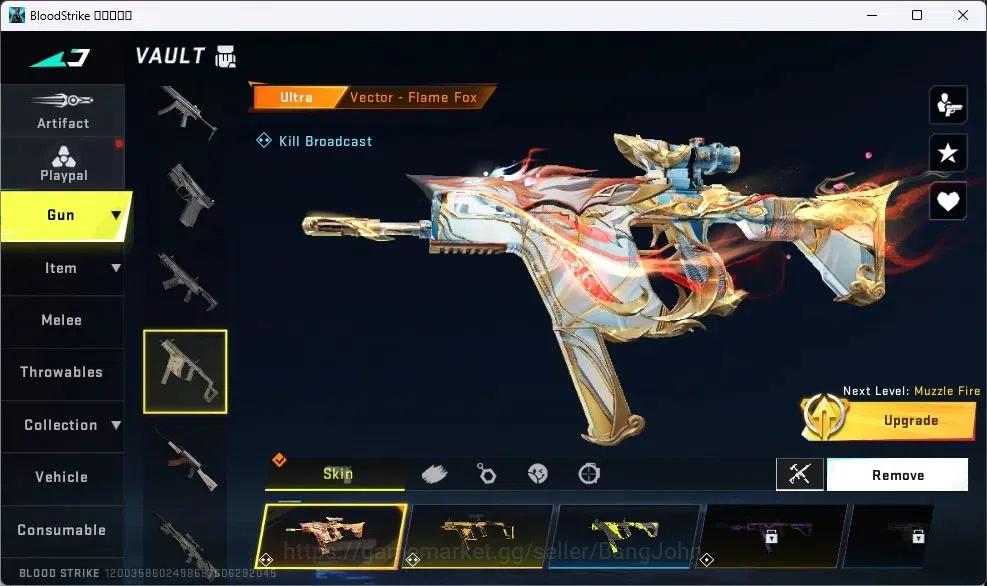 Blood Strike Accounts ASIA |ETERNAL: Uzi-Star Chaser|Collab Kraken Enzo| image 5