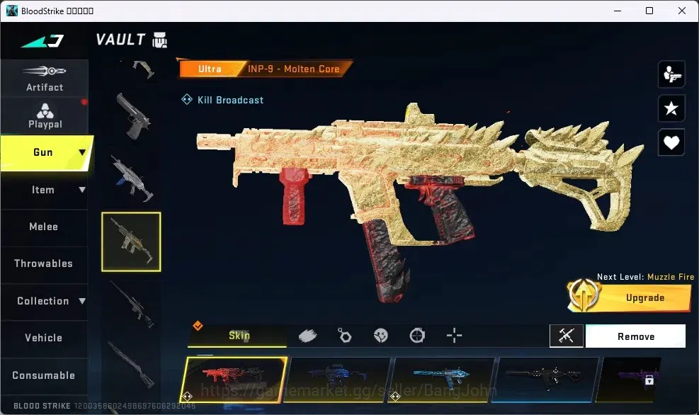 Blood Strike Accounts ASIA |ETERNAL: Uzi-Star Chaser|Collab Kraken Enzo| image 7