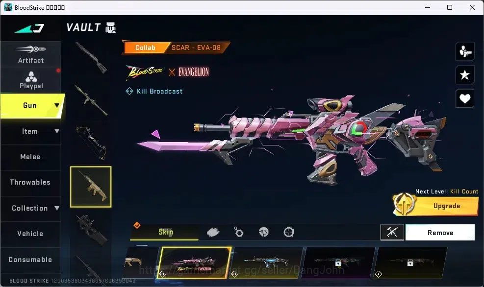 Blood Strike Accounts ASIA |ETERNAL: Uzi-Star Chaser|Collab Kraken Enzo| image 8