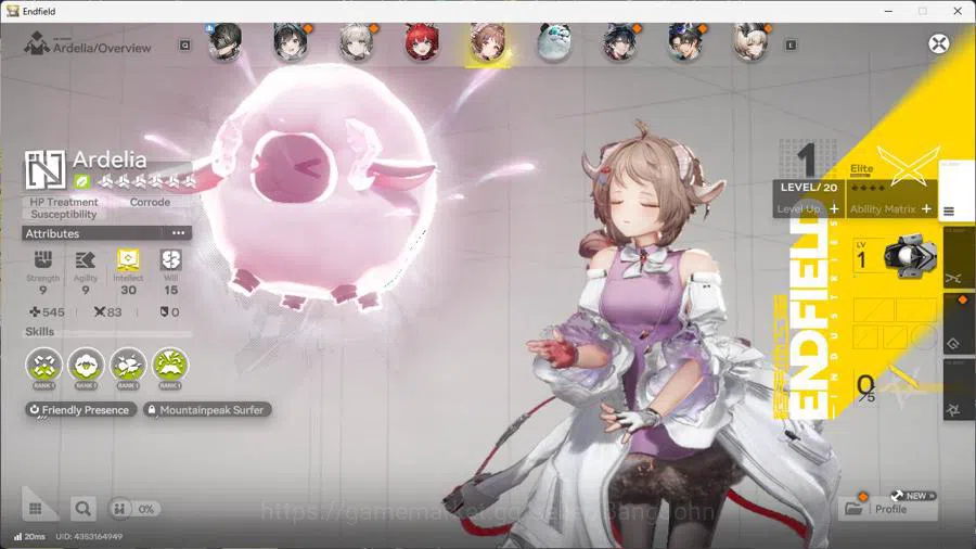 Arknights: Endfield Accounts ASIA | STARTER | Tangtang, Ardelia, WP 6s 2 check  image 7