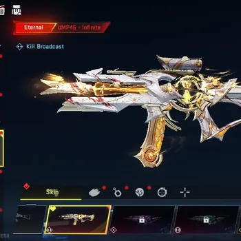 Blood Strike Accounts Rare Skin Asia|Eternal UMP45 Infinite Lv2|Ultra AR97 Bit Strike,Alondra|Legendary M4A1 Venom,NOVA Dark