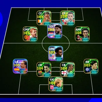 eFootball Accounts Legends & Iconic Players COLECTIVE 3218+ | CUCURELA WCP2026 x P SCHOLES x D DROGBA x L SUAREZ x