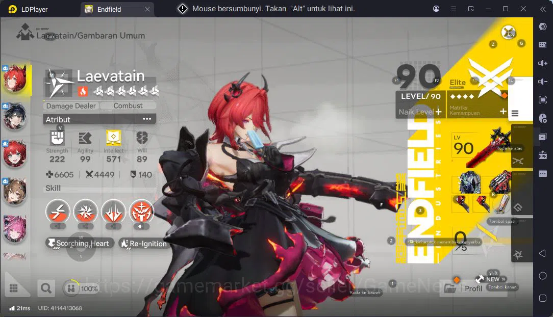 Arknights: Endfield Accounts Asia Lv53|6 SSR [(Laevatain,Ardelia,Ember,Gilberta image 2