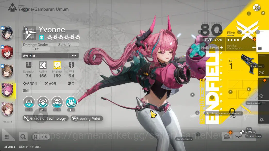 Arknights: Endfield Accounts Asia Lv53|6 SSR [(Laevatain,Ardelia,Ember,Gilberta image 4