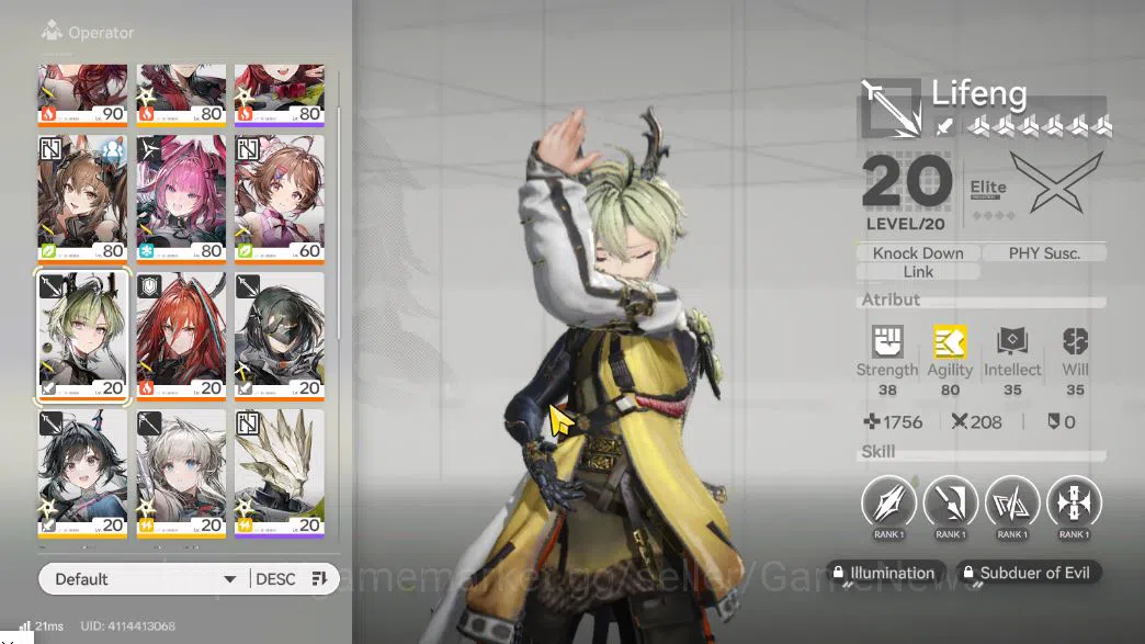 Arknights: Endfield Accounts Asia Lv53|6 SSR [(Laevatain,Ardelia,Ember,Gilberta image 6