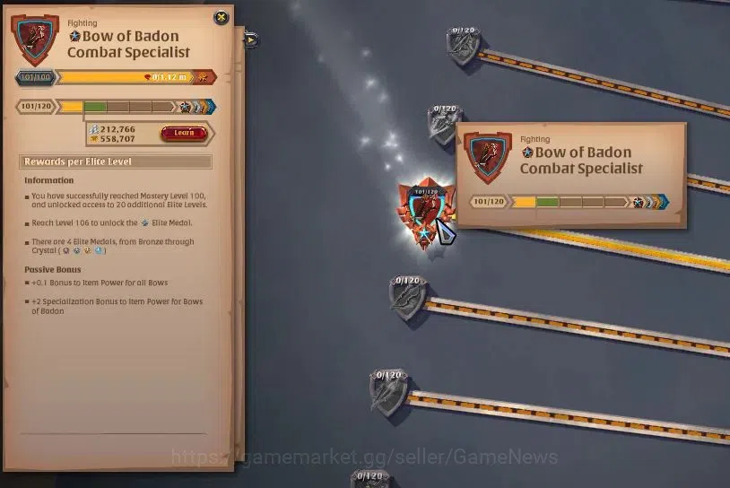 Albion Online Accounts ASIA | 6,44M Total Fame - 2,63M Silver | T8 Fisher image 5