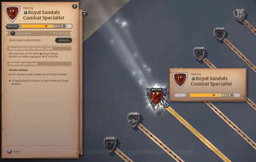Albion Online Accounts ASIA | 6,44M Total Fame - 2,63M Silver | T8 Fisher image 6
