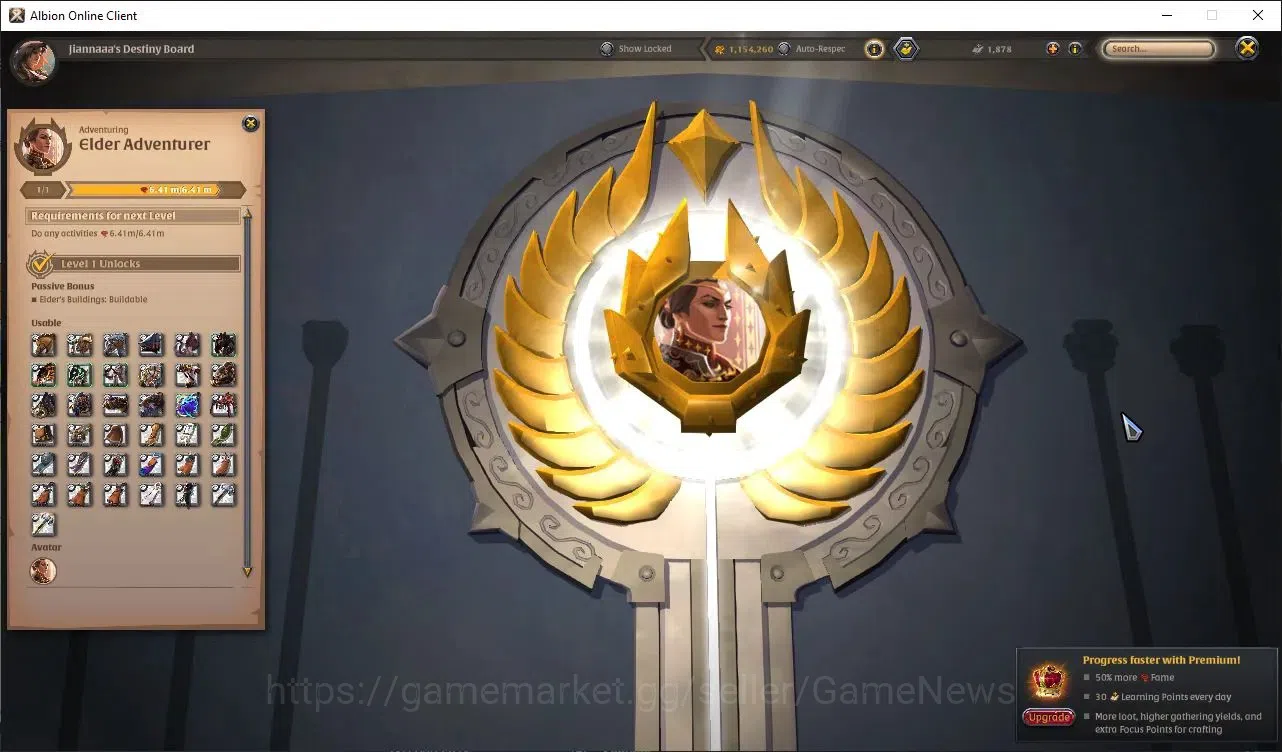 Albion Online Accounts ASIA | 6,44M Total Fame - 2,63M Silver | T8 Fisher image 8