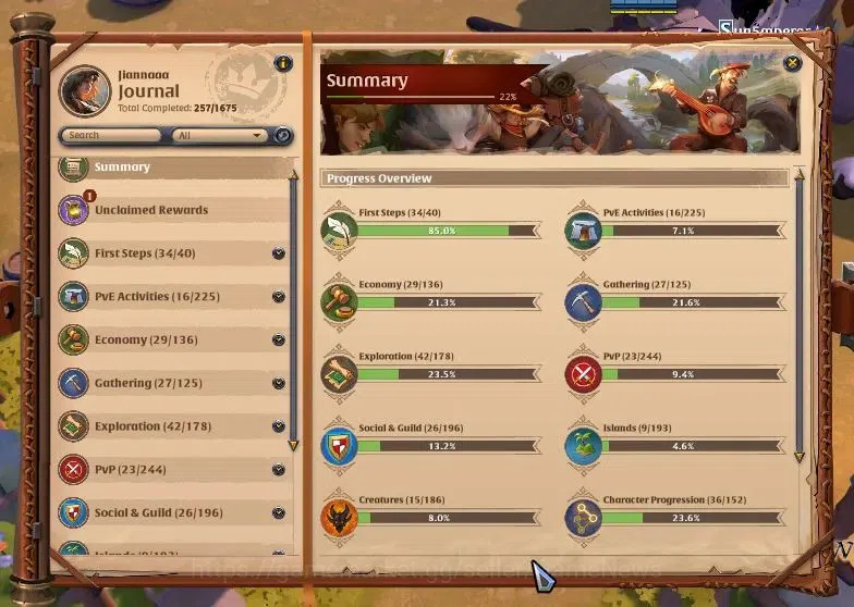 Albion Online Accounts ASIA | 6,44M Total Fame - 2,63M Silver | T8 Fisher image 9