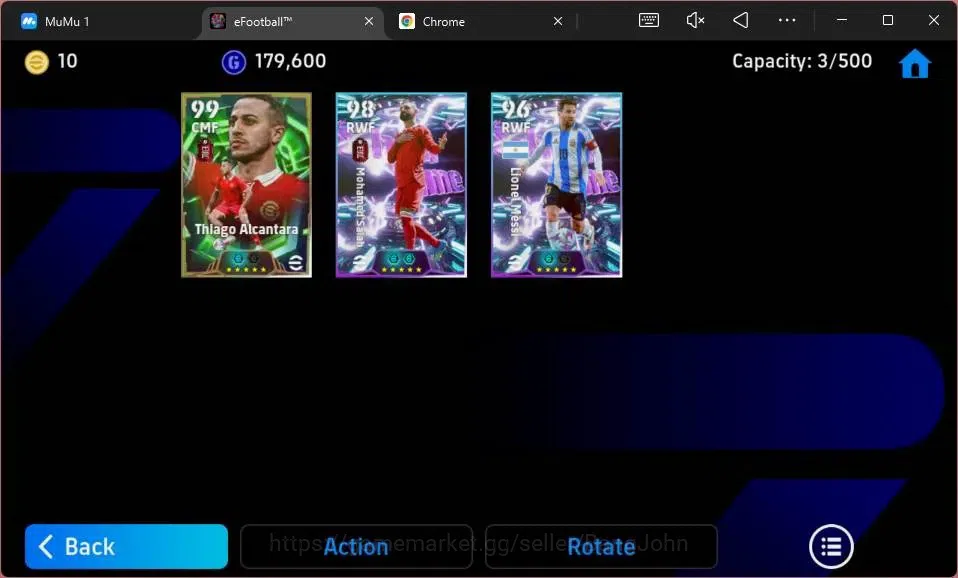 eFootball Accounts Android|PW 3039|Epic Thiago Alcantara|Showtime Tim image 3