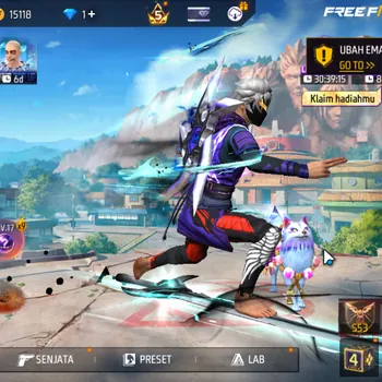 Free Fire Accounts Indo|Katana Infernoshock|8 EVO Guns|M1887 Sterling Lv7,SCAR Megalodon,Drachen Fist Etc|663 Vault, 250