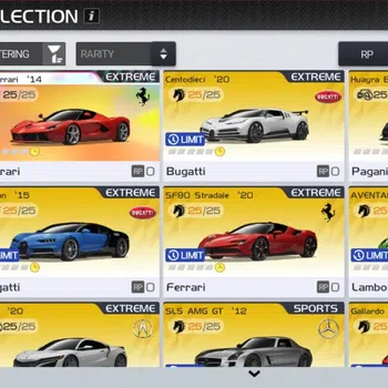 Racing Master Accounts SEA|Lvl 5|1 Prime Legend Car (LaFerrari) + 35 Etc Cars |126K Gold + 14573 Diamond|Log Netease|Take