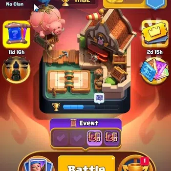Clash Royale Accounts High-End Lv 1446|KTL 15|Trophy 11182|Card 52/122|2 Max|1 Hero 7 EVO 13 Legend 31 Epic 31 Rare 29