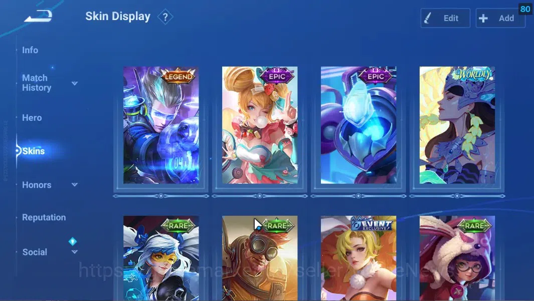 Honor of Kings Accounts Hero 27 Skin 17|Starter with Legend Skin(De Renjie image 3