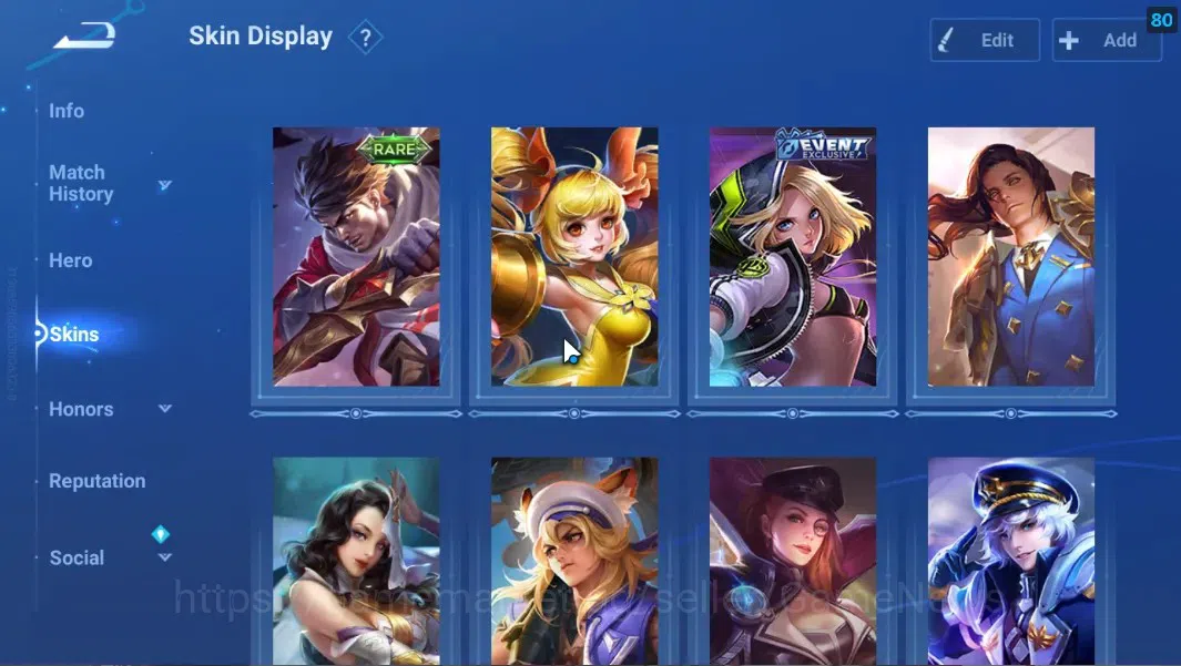 Honor of Kings Accounts Hero 27 Skin 17|Starter with Legend Skin(De Renjie image 4