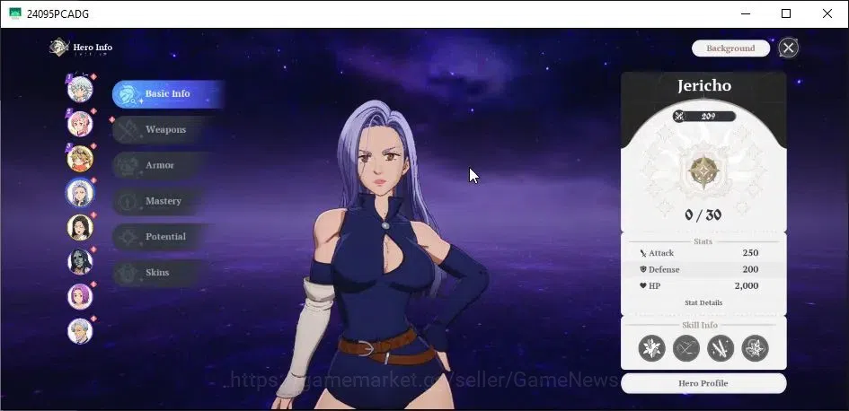 The Seven Deadly Sins: Origin Accounts SEA|Lv 2|Starter 3 SSR[Daisy,Jericho,Guila]|5 SR[T image 5