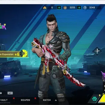 Blood Strike Collab Skin ASIA COLLAB=KAR98K,AK47,KAG-6,MCX,QBZ95|ULTRA=MCX| image 1