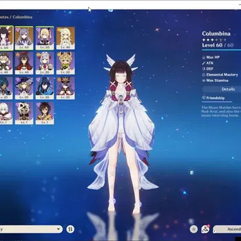 Genshin Impact Accounts Reroll ASIA|AR 35|1 Limit Columbina + Keqing |Low Explore|Detail Check SS|TakeMail(GI1062Z)