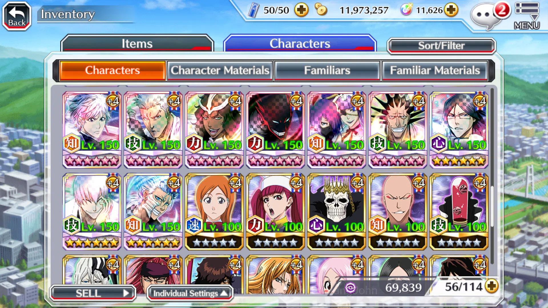 Bleach: Brave Souls Accounts Starter GLOBAL]11K Orb+Fresh All 8