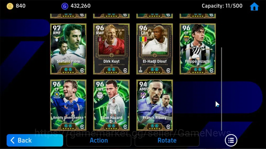 eFootball Accounts Android|BigTime Ronaldo 8Jun'25|11 Epic Gianfranco image 10