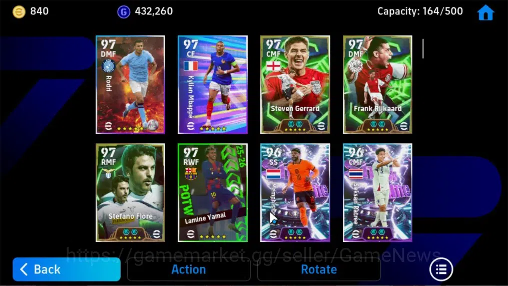 eFootball Accounts Android|BigTime Ronaldo 8Jun'25|11 Epic Gianfranco image 6
