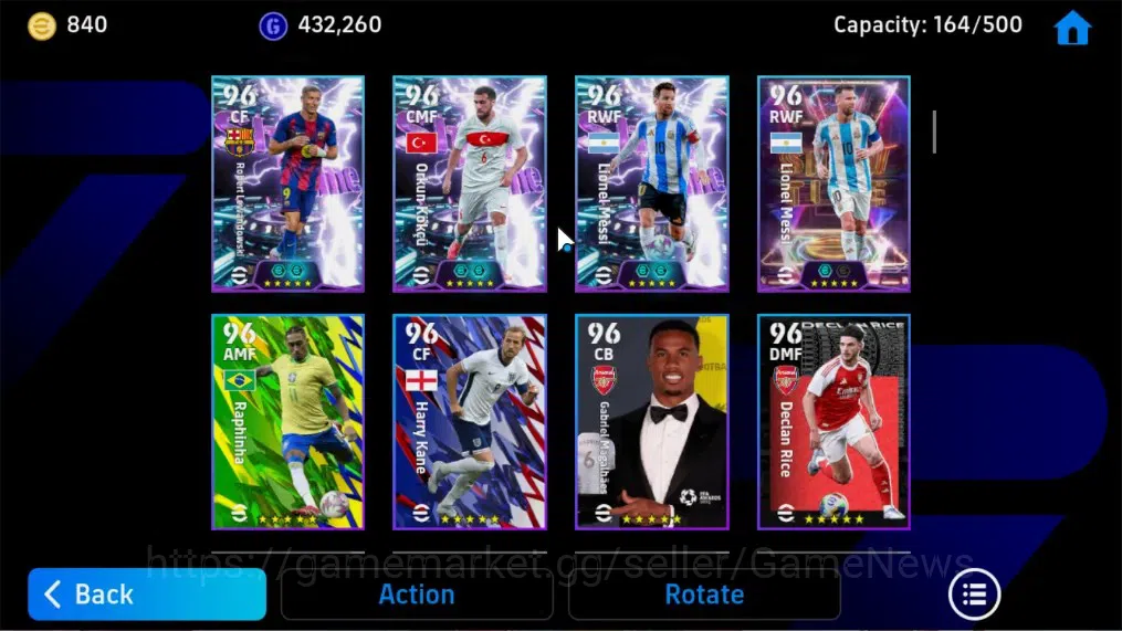 eFootball Accounts Android|BigTime Ronaldo 8Jun'25|11 Epic Gianfranco image 7