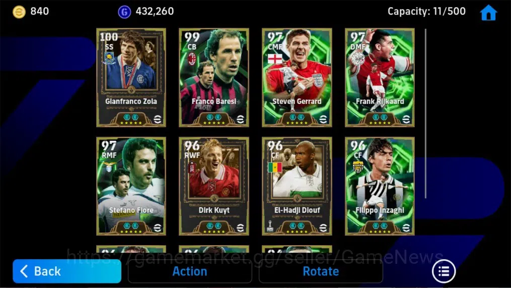 eFootball Accounts Android|BigTime Ronaldo 8Jun'25|11 Epic Gianfranco image 9