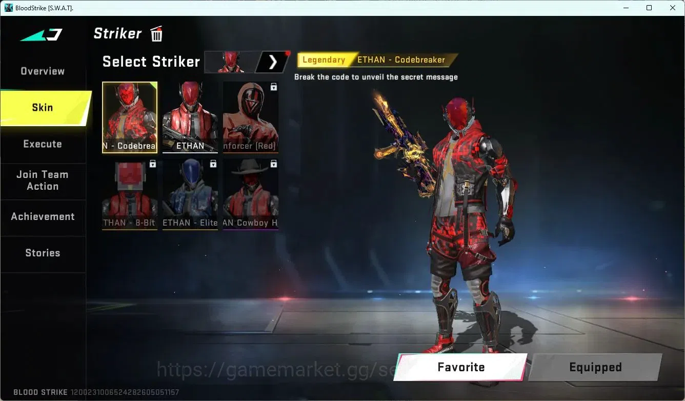 Blood Strike Accounts ASIA | 6 Collab Skins | Eternal UMP45-Infinite |2  image 5