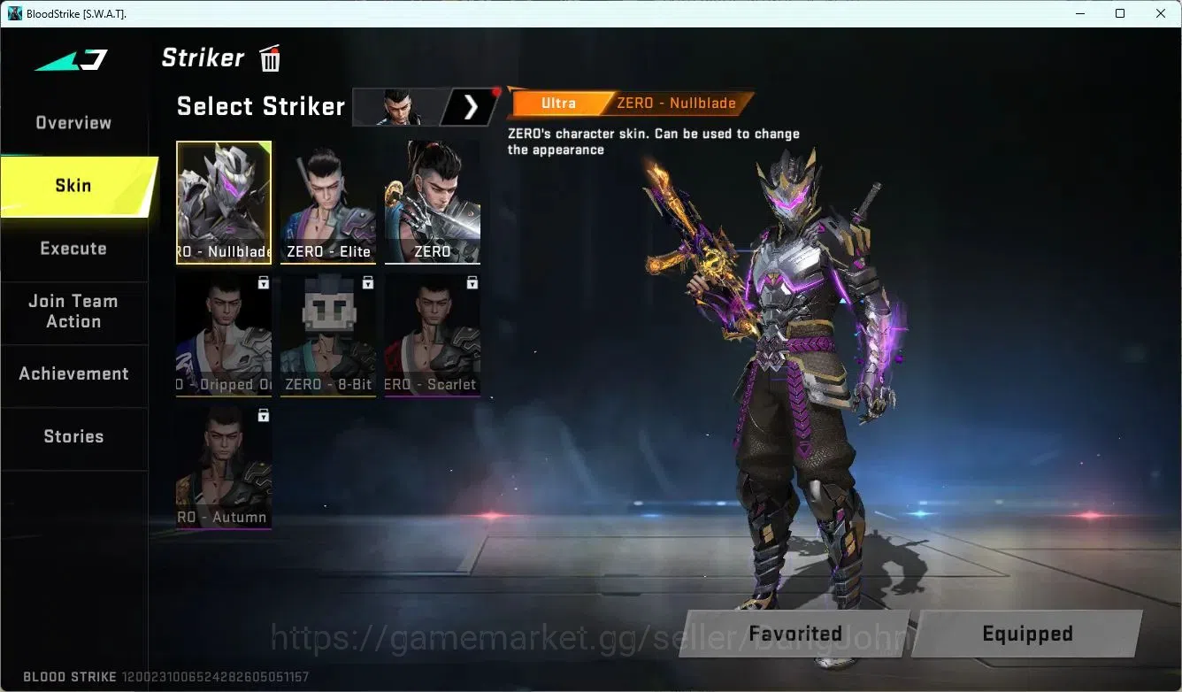 Blood Strike Accounts ASIA | 6 Collab Skins | Eternal UMP45-Infinite |2  image 6
