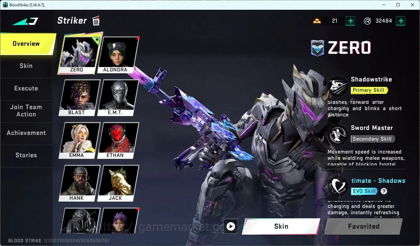 Blood Strike Accounts ASIA | 6 Collab Skins | Eternal UMP45-Infinite |2  image 7