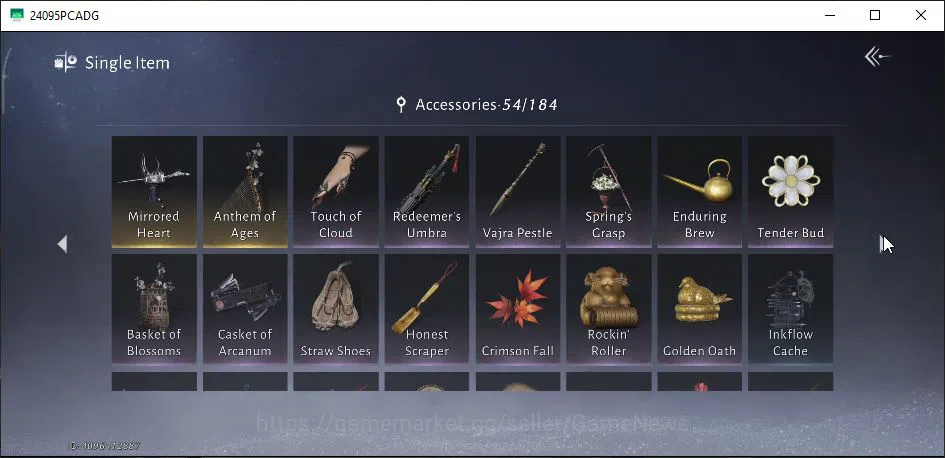 Where Winds Meet Accounts GLOBAL|Lv 90|GS 21K|Abyss Conq 5|Mirrored Heart+El image 16